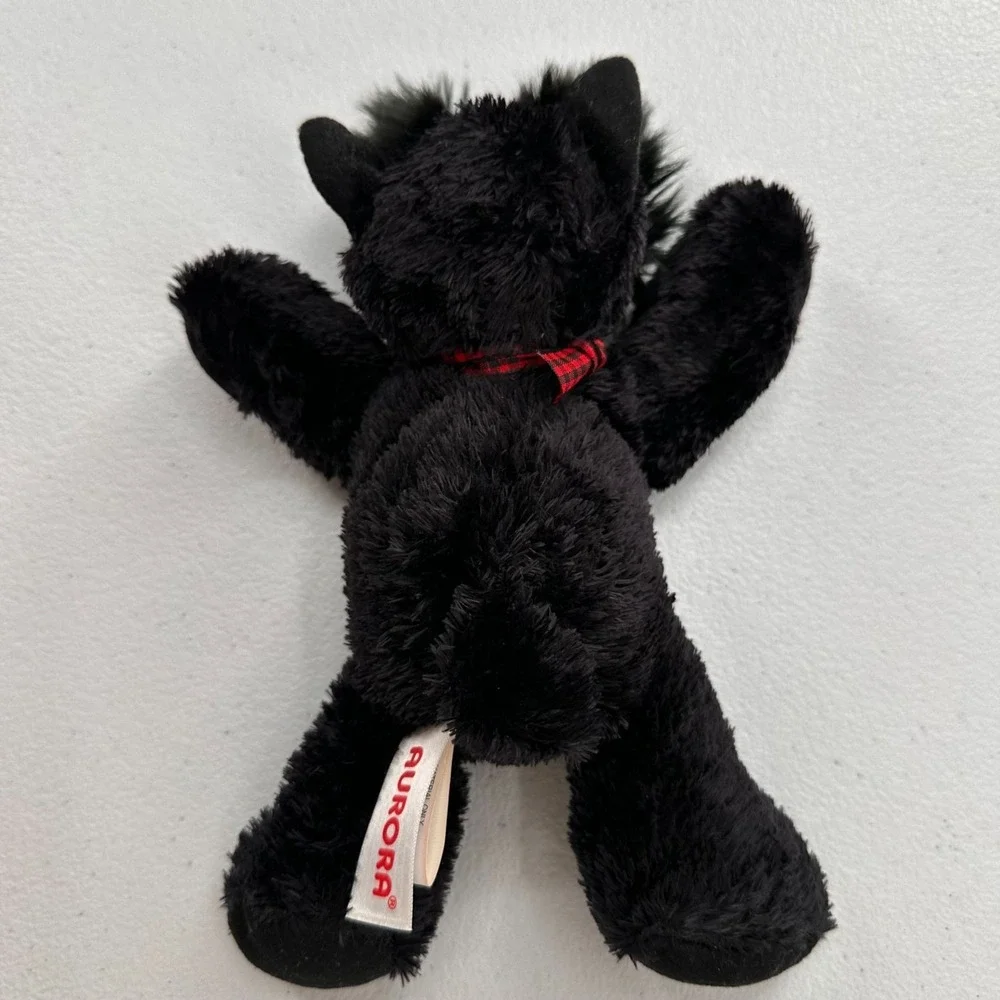 Aurora‎ Flopsies Dog Mr Nick Scottie Scottish Terrier Plush Black Stuffed Animal